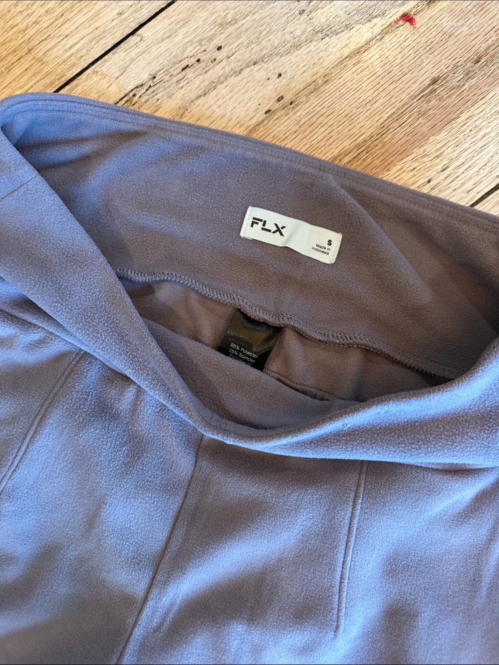 Women's Fleece Cozy Crewneck Lounge Set in Light Purple - Picture 6 of 6